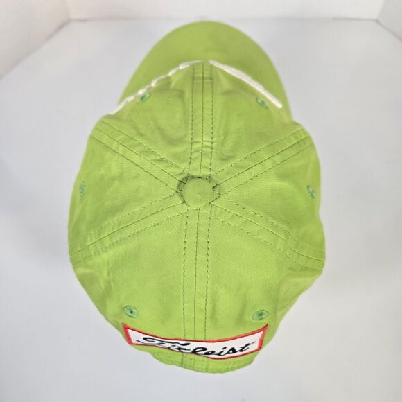 Titleist Foot Joy Men Golf Hat Pro V1 FJ Lime Green Patch Adjustable - RARE - Picture 5 of 7